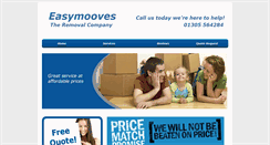 Desktop Screenshot of easymooves.com